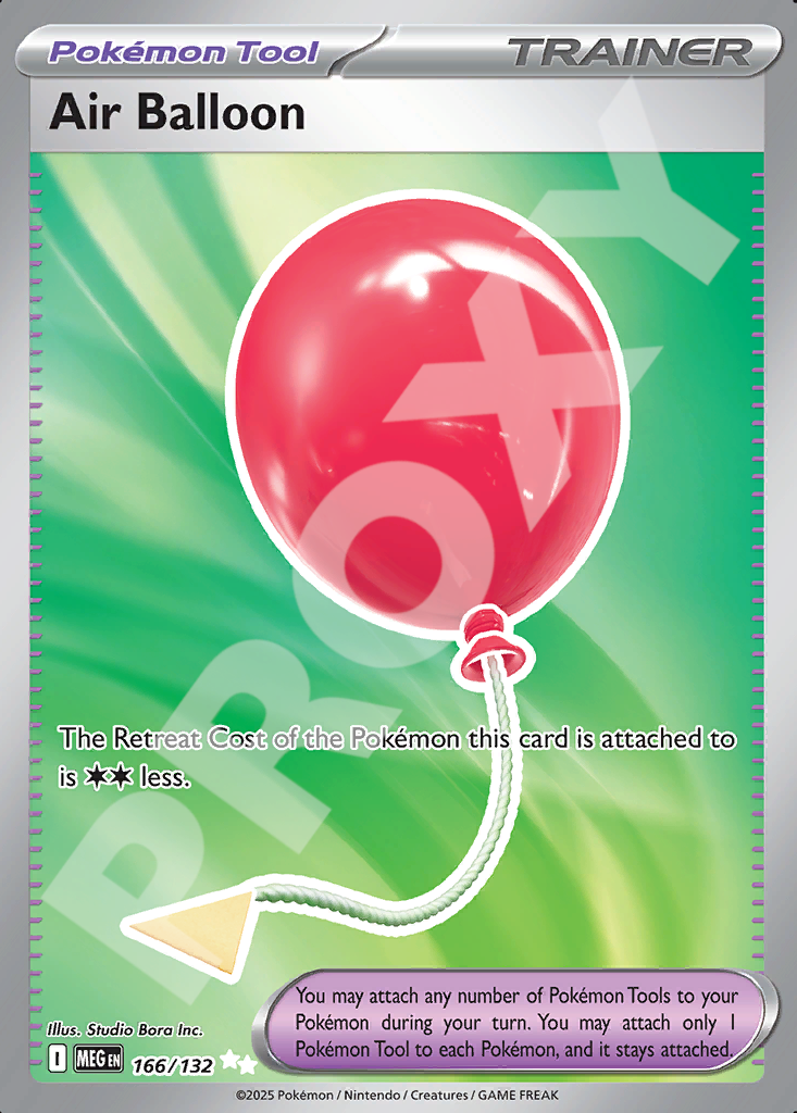 Air Balloon 166 – Mega Evolution | The Proxy Lab