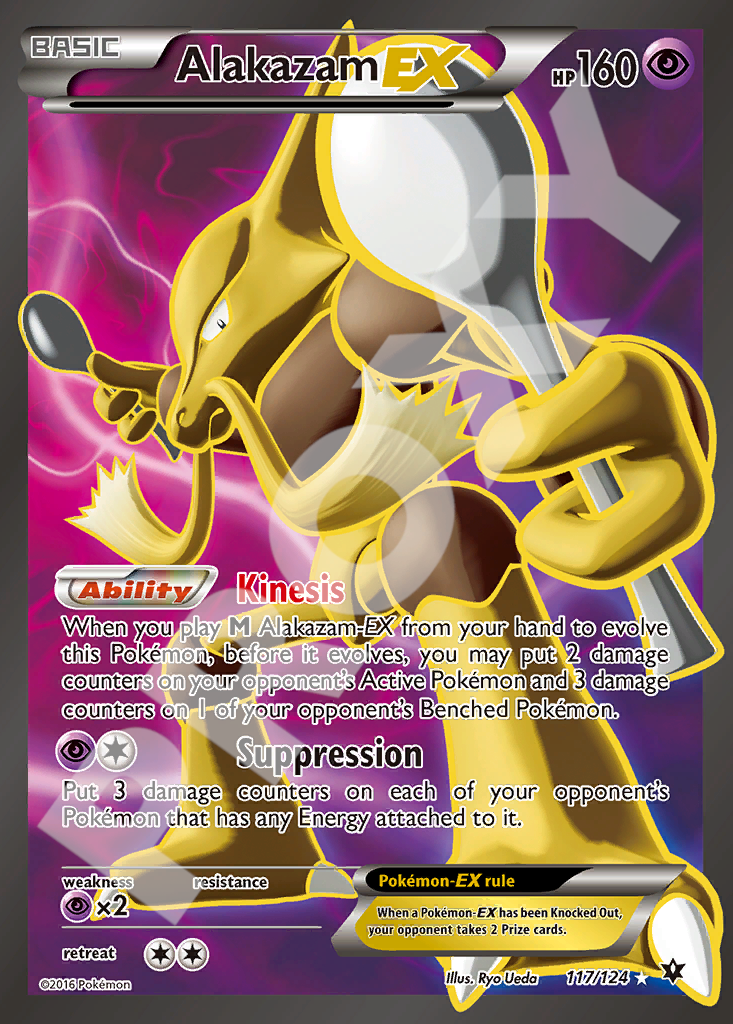 Alakazam EX 117 – Fates Collide | The Proxy Lab