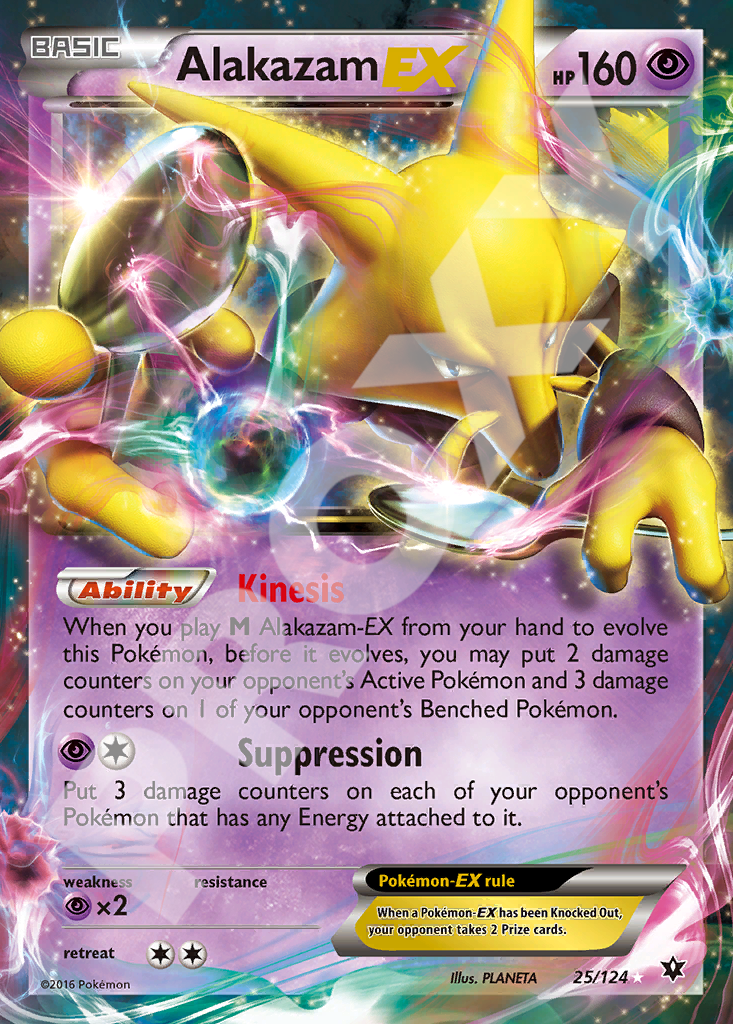 Alakazam EX 25 – Fates Collide | The Proxy Lab