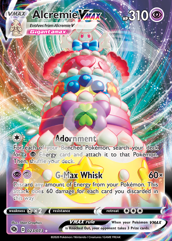 Alcremie VMAX 023 – Champion's Path | The Proxy Lab