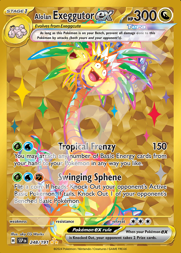 Alohan Exeggutor EX 248 – Surging Sparks | The Proxy Lab