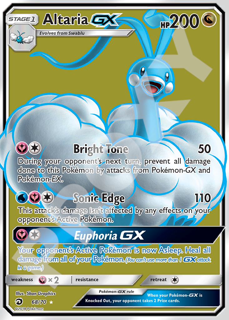 Altaria GX 68 – Dragon Majesty | The Proxy Lab