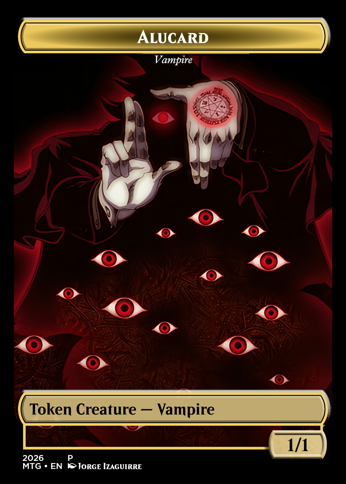 Custom Proxies | Vampire Creature Tokens