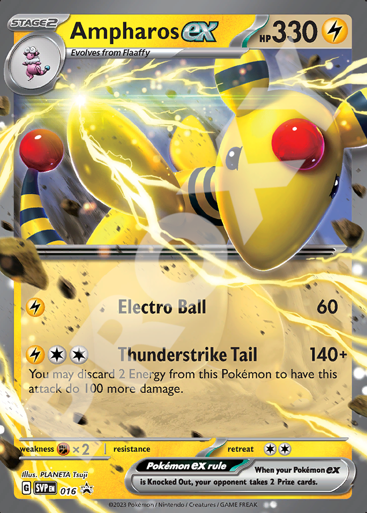 Ampharos EX 016 – Promos | The Proxy Lab