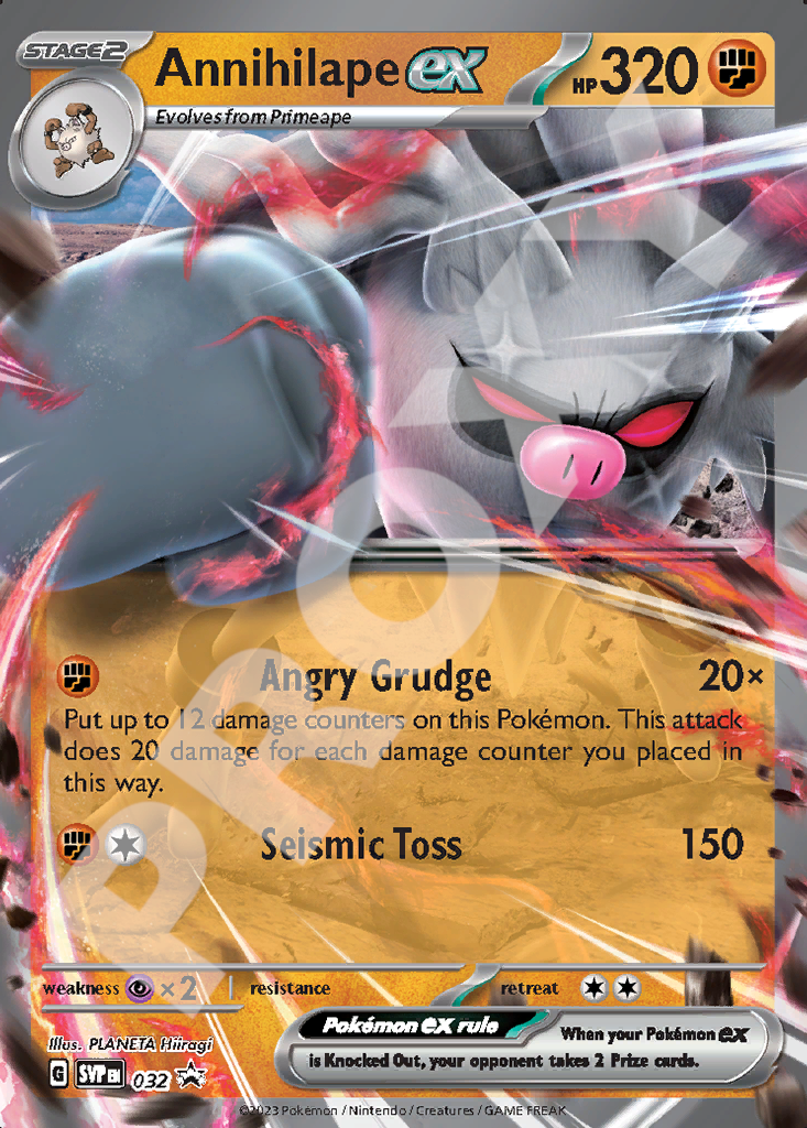 Annihilape EX 032 – Promos | The Proxy Lab