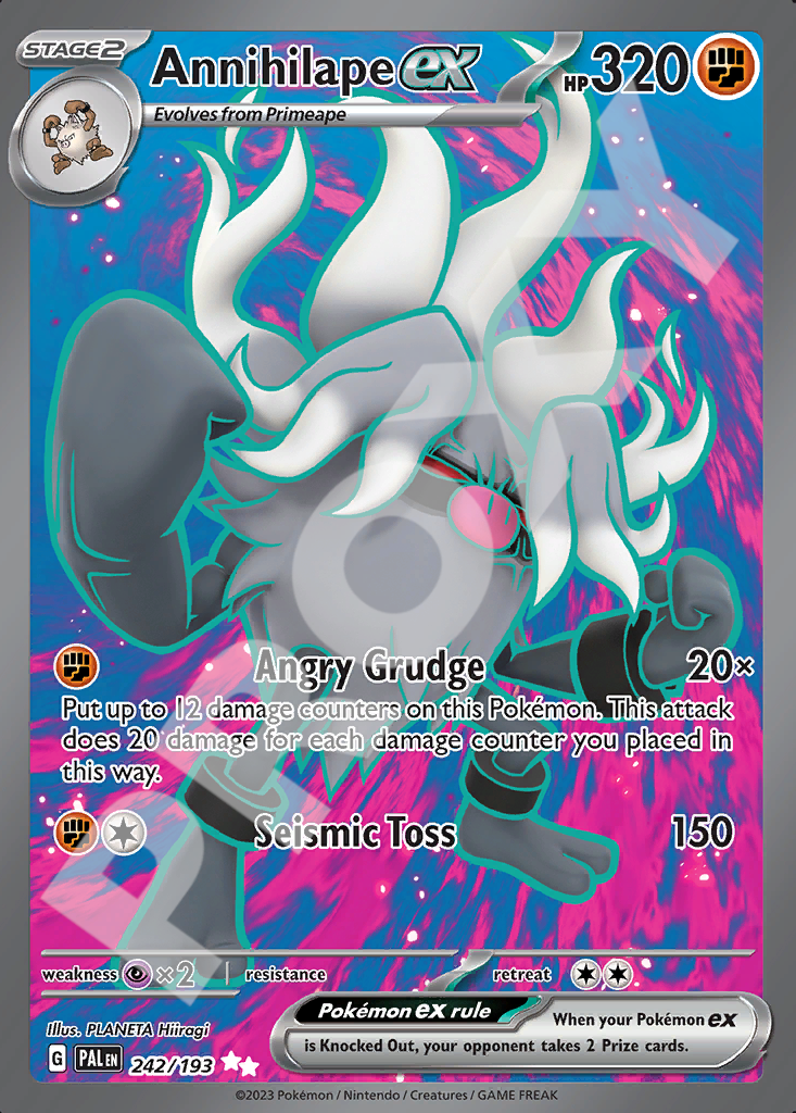 Annihilape EX 242 – Paldea Evolved | The Proxy Lab