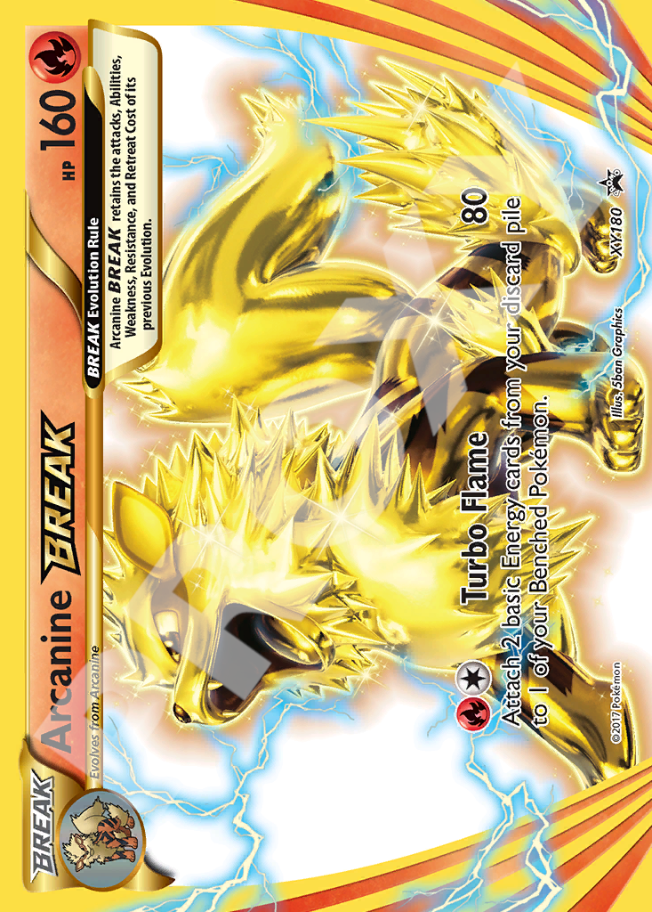 Arcanine BREAK 004 – Promos | The Proxy Lab