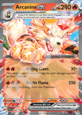 Arcanine EX 032 – Scarlet & Violet | The Proxy Lab