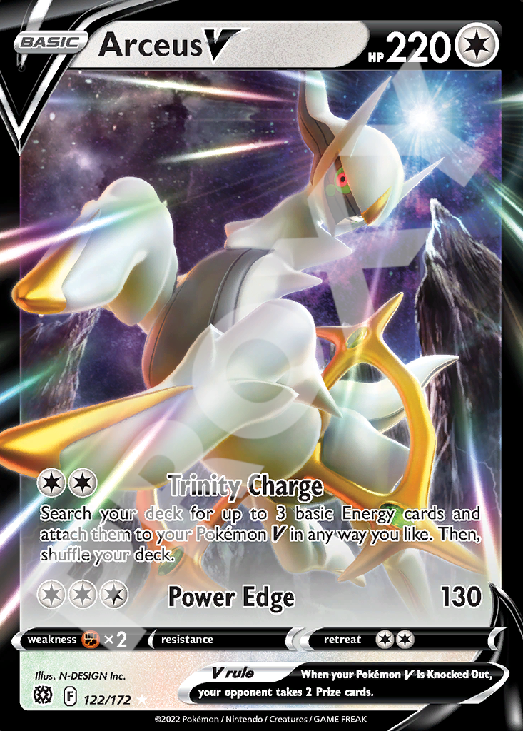 Arceus V 122 – Brilliant Stars | The Proxy Lab