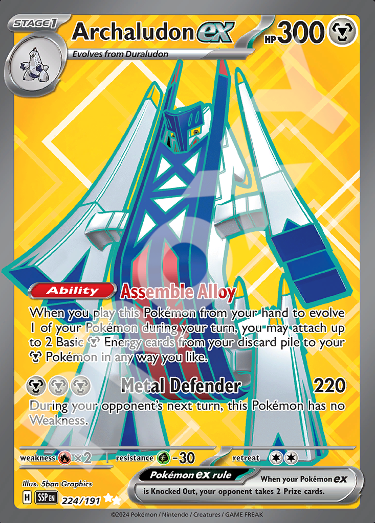 Archaludon EX 224 – Surging Sparks | The Proxy Lab