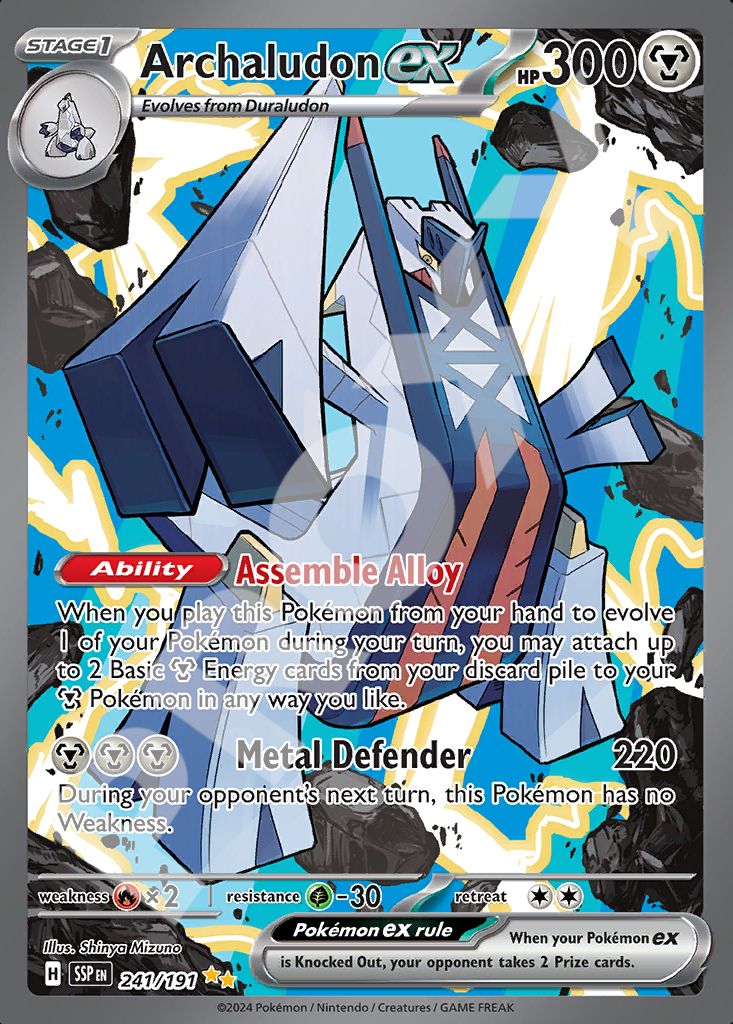 Archaludon EX 241 – Surging Sparks | The Proxy Lab