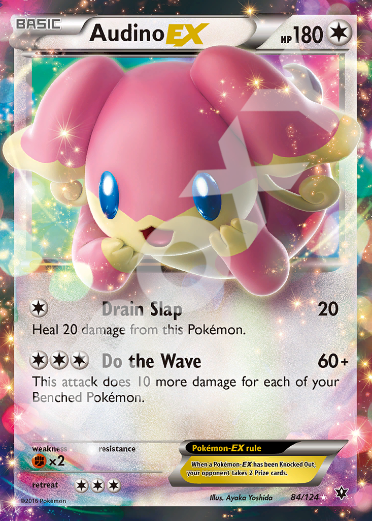 Audino EX 84 – Fates Collide | The Proxy Lab