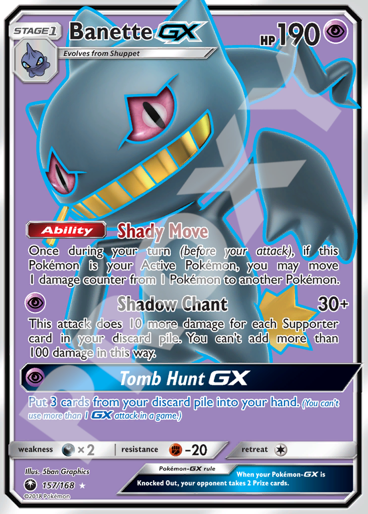 Banette GX 157 – Celestial Storm | The Proxy Lab