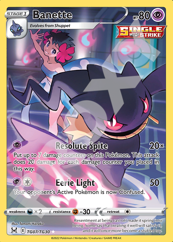 Banette TG07 – Lost Origin | The Proxy Lab
