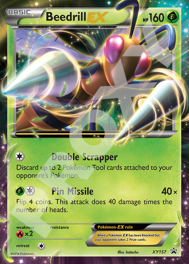 Beedrill EX XY157 – Promos | The Proxy Lab
