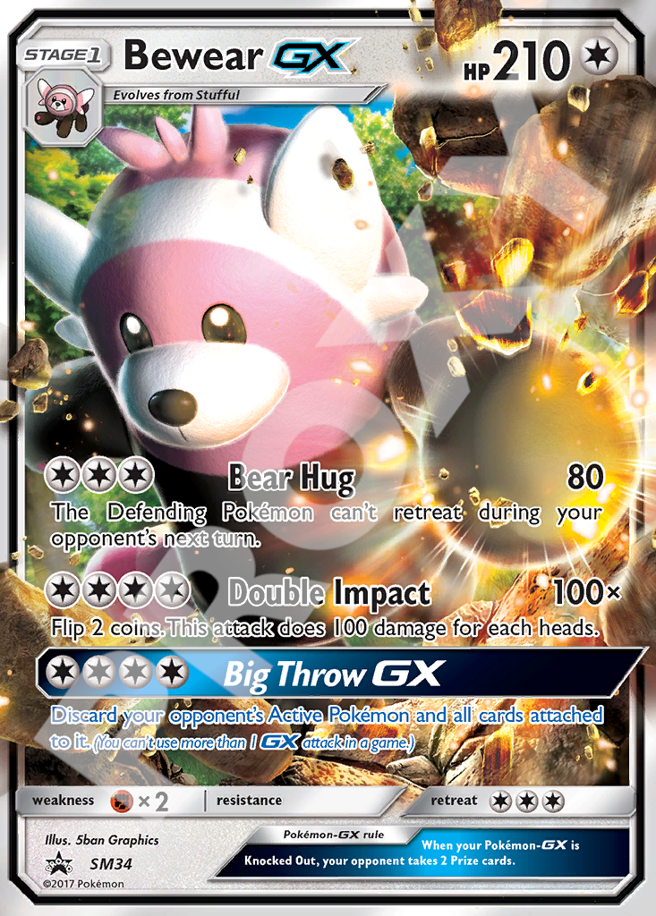Bewear GX SM34 – Promos | The Proxy Lab