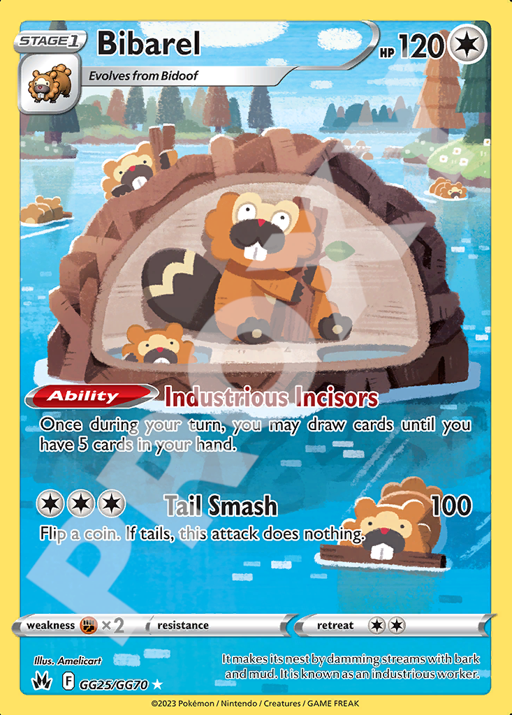 Bibarel GG25 – Crown Zenith | The Proxy Lab
