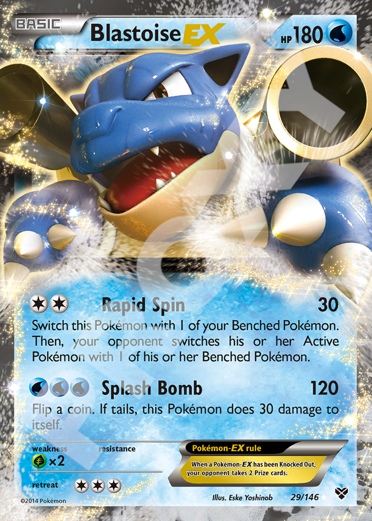 Blastoise EX 29 – XY | The Proxy Lab
