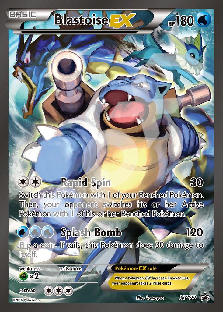 Blastoise EX XY122 – Promos | The Proxy Lab