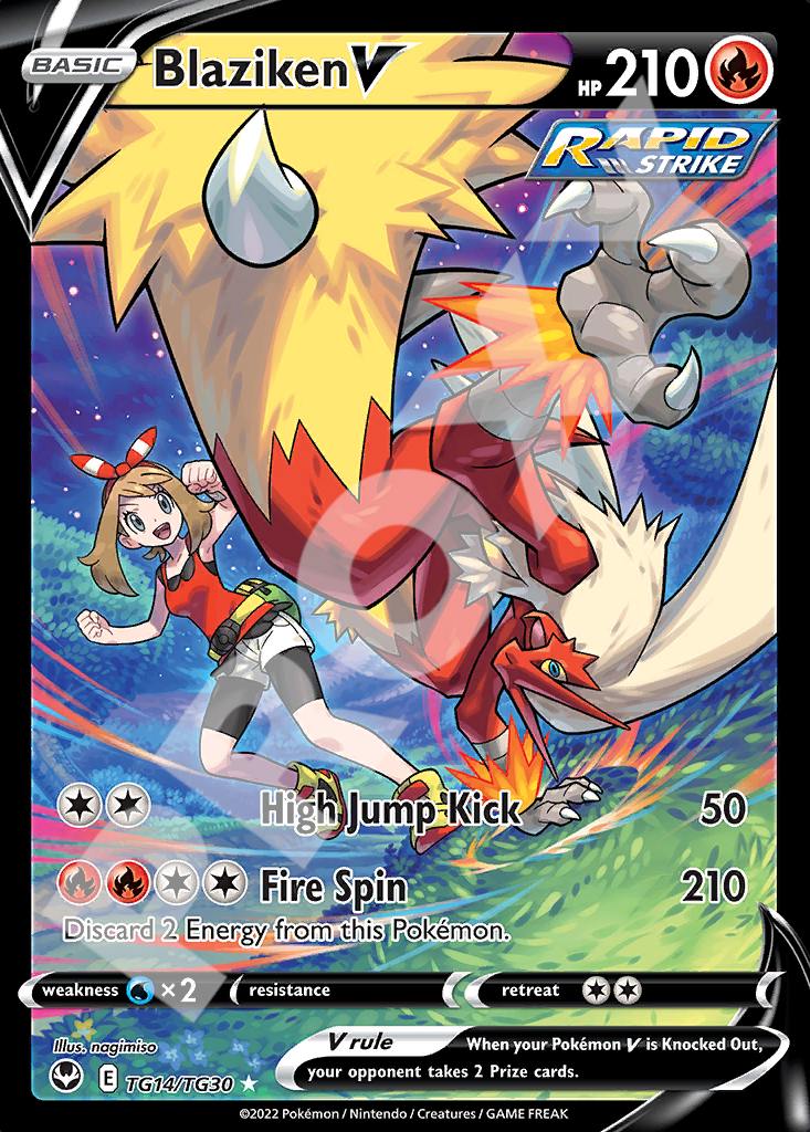Blaziken V 014 – Silver Tempest | The Proxy Lab