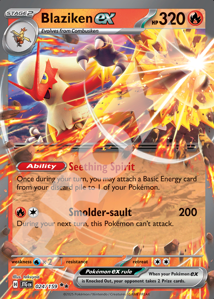 Blaziken ex 024 – Journey Together | The Proxy Lab