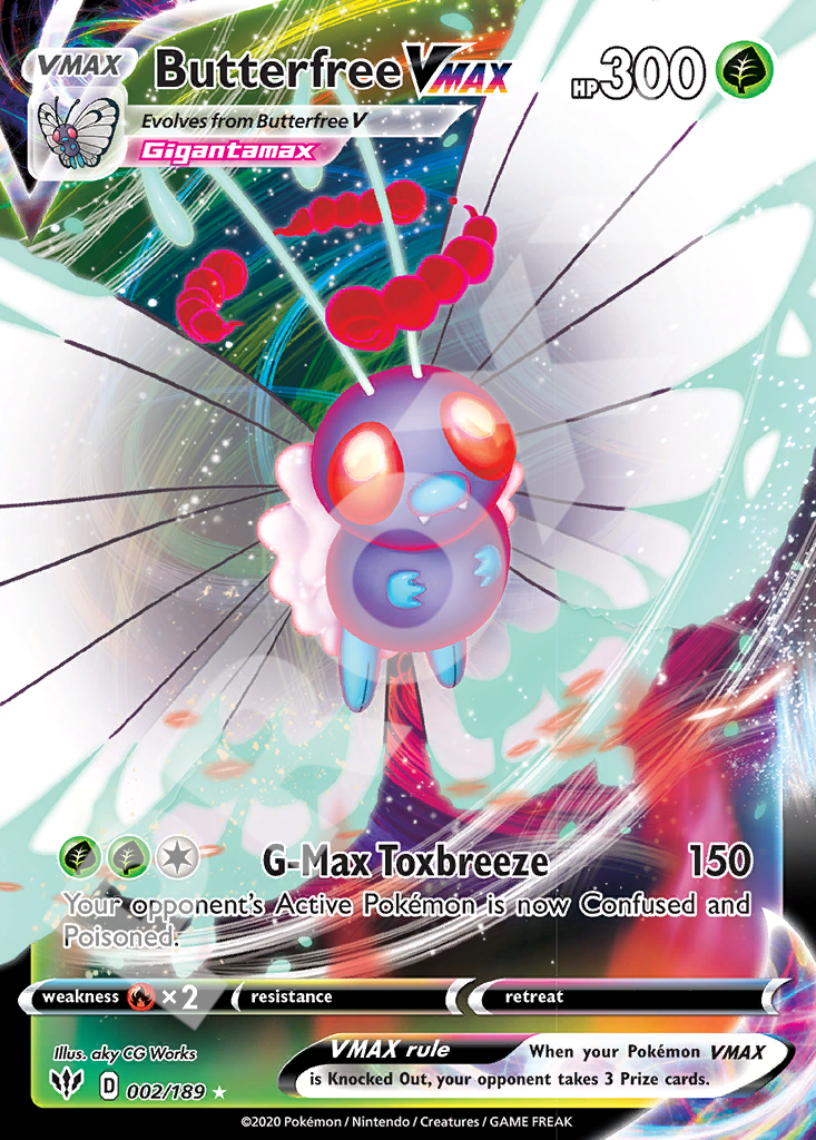 Butterfree VMAX 002 – Darkness Ablaze | The Proxy Lab