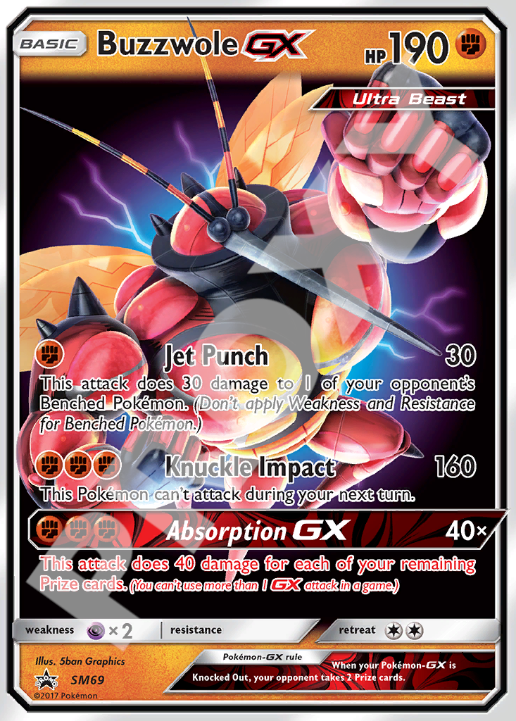 Buzzwole GX SM69 – Promos | The Proxy Lab