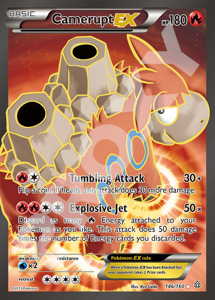 Camerupt EX 146 – Primal Clash | The Proxy Lab