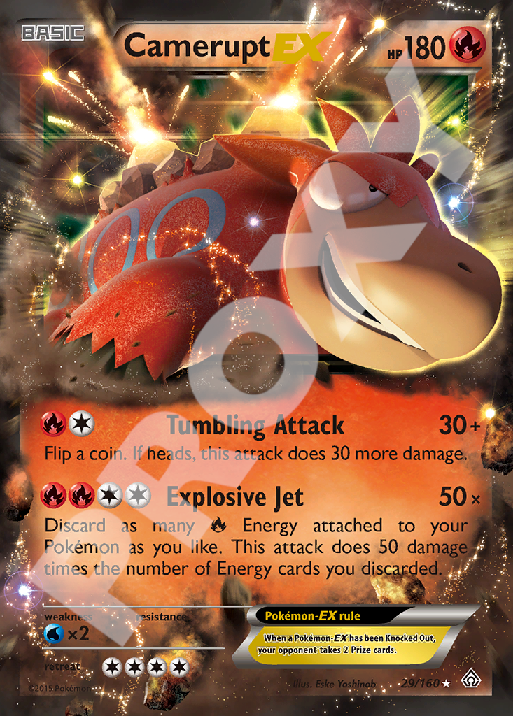 Camerupt EX 29 – Primal Clash | The Proxy Lab