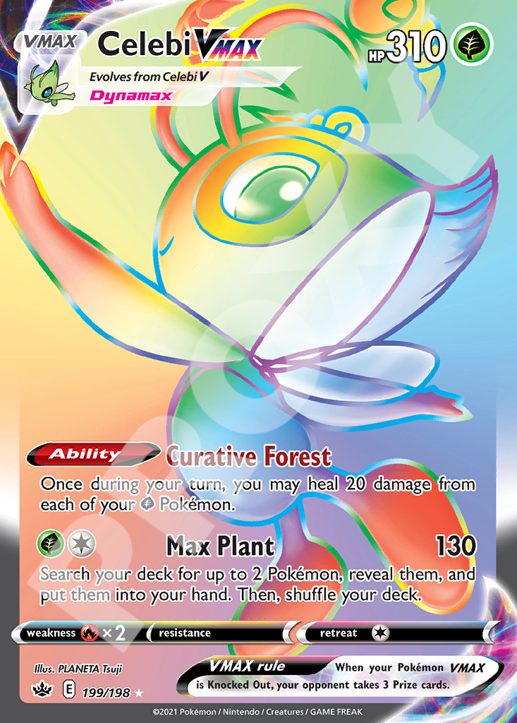 Celebi VMAX 199 – Chilling Reign | The Proxy Lab