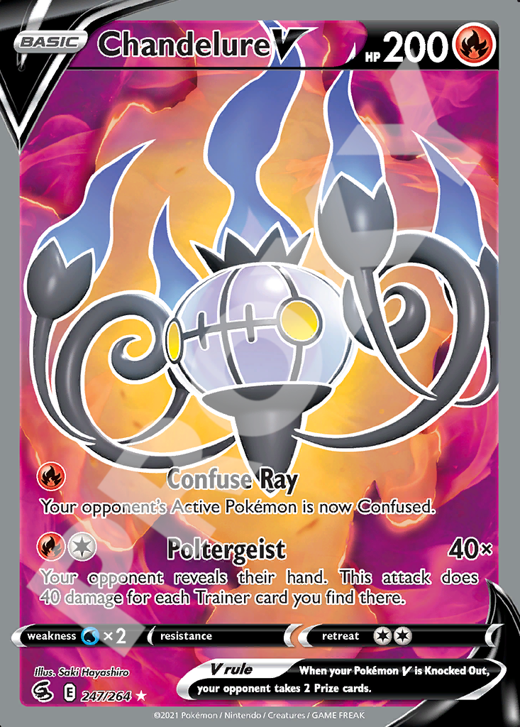 ChandelureV 247 – Fusion Strike | The Proxy Lab