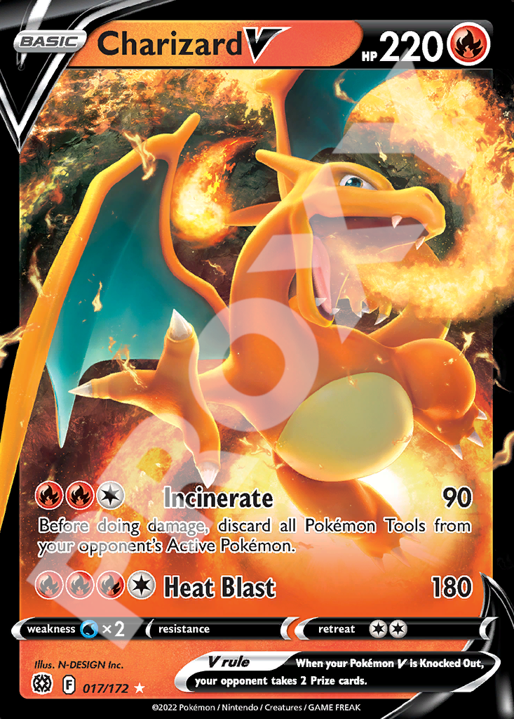 CharizardV 017 – Brilliant Stars | The Proxy Lab