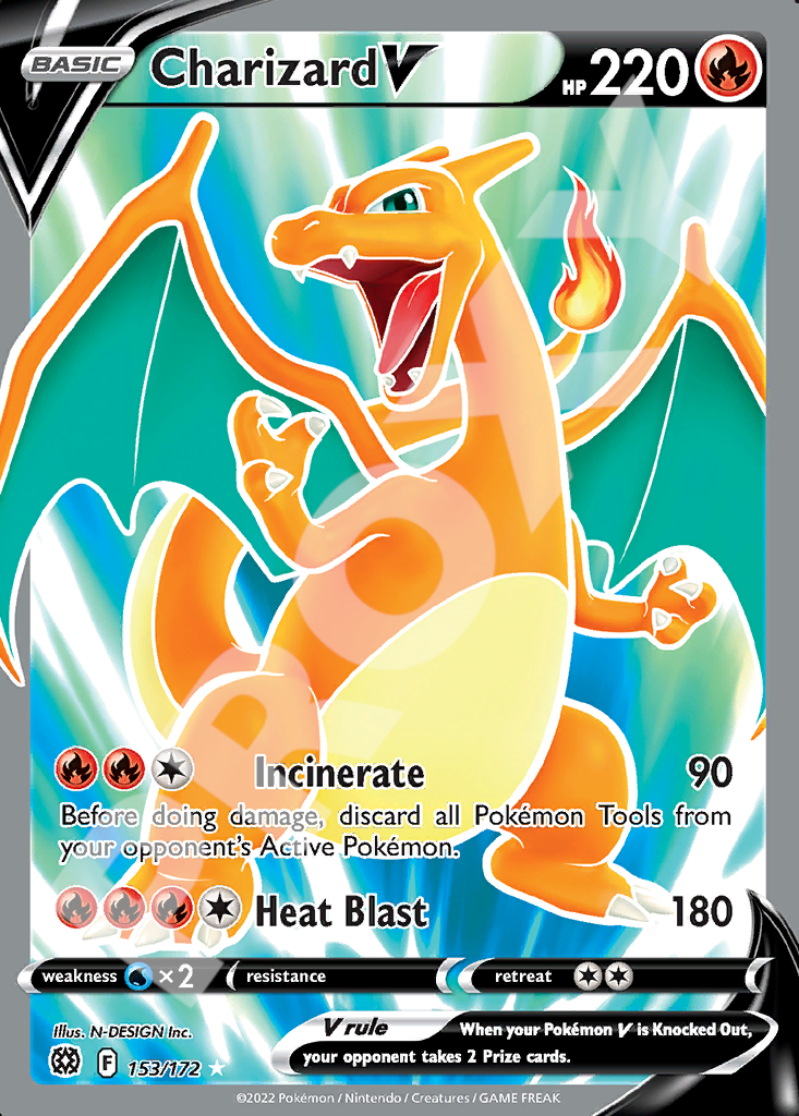 CharizardV 133 – Brilliant Stars | The Proxy Lab