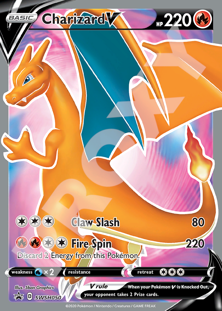 CharizardV SWSH050 – Promos | The Proxy Lab