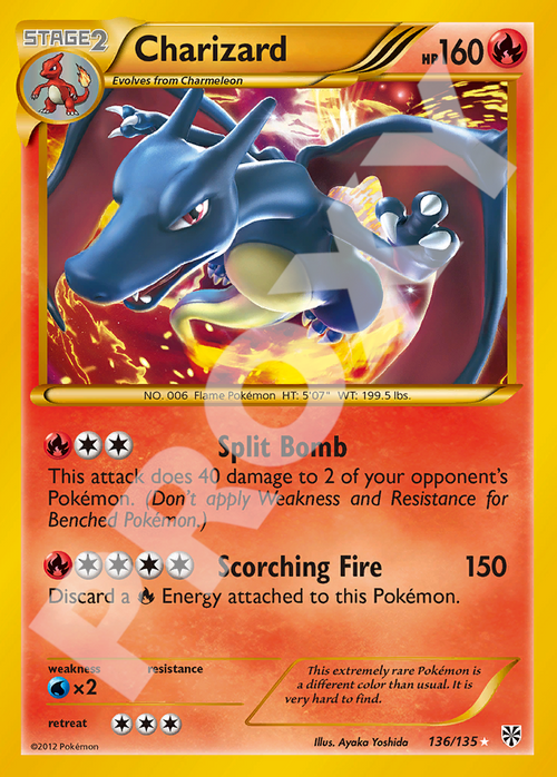Charizard 136 – Plasma Storm | The Proxy Lab
