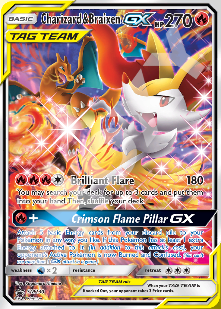 Charizard&Braixen GX 007 – Promos | The Proxy Lab