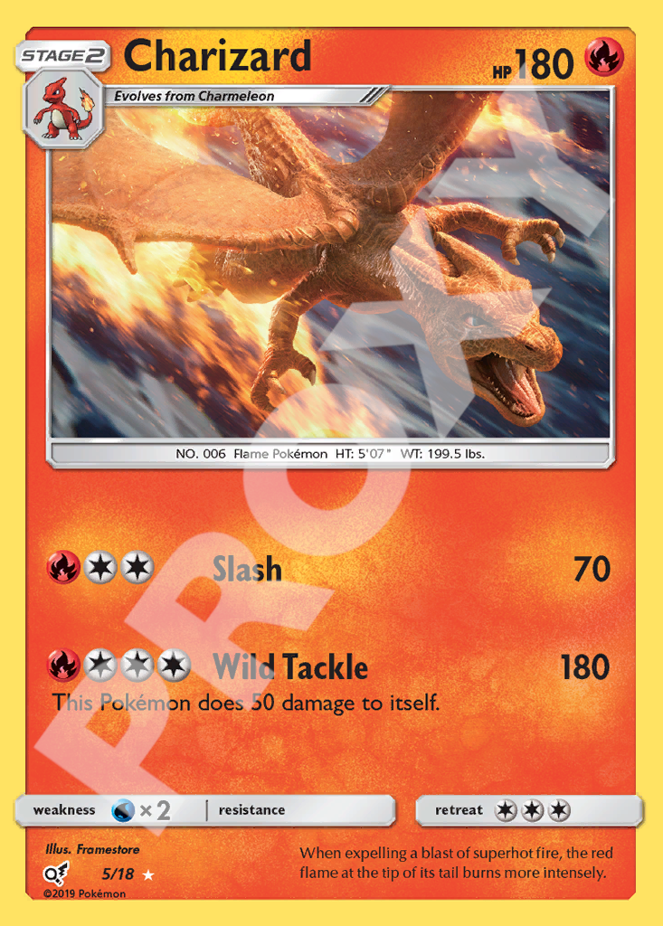 Charizard 5 18 – Detective Pikachu | The Proxy Lab