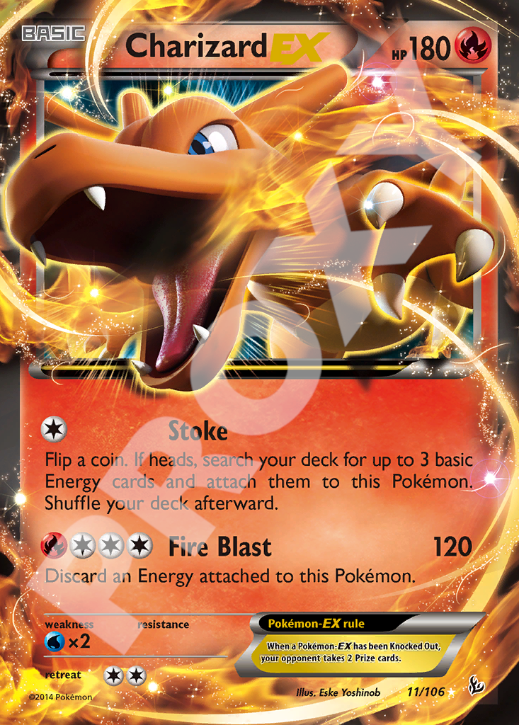 Charizard EX 11 – Flashfire | The Proxy Lab