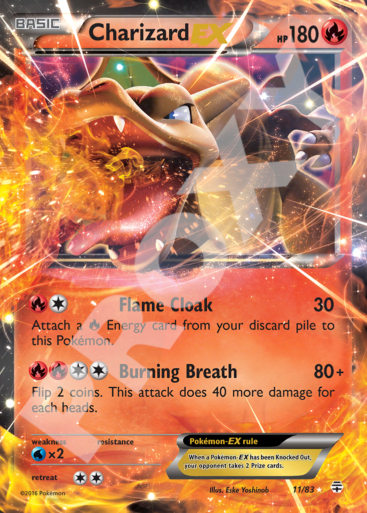 Charizard EX 11 – Generations | The Proxy Lab
