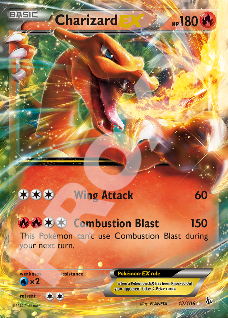 Charizard EX 12 – Flashfire | The Proxy Lab