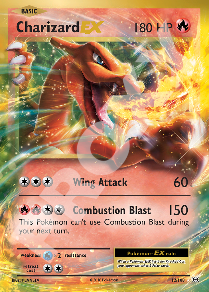 Charizard EX 12 – Evolutions | The Proxy Lab