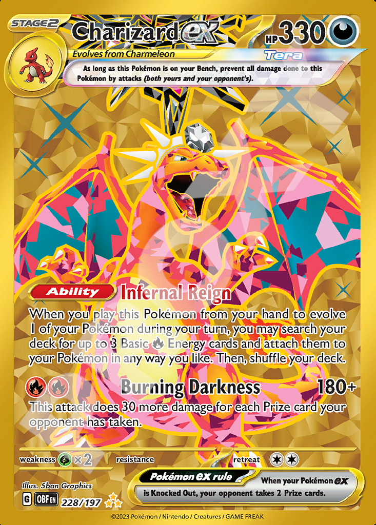 Charizard EX 228 – Obsidian Flames | The Proxy Lab