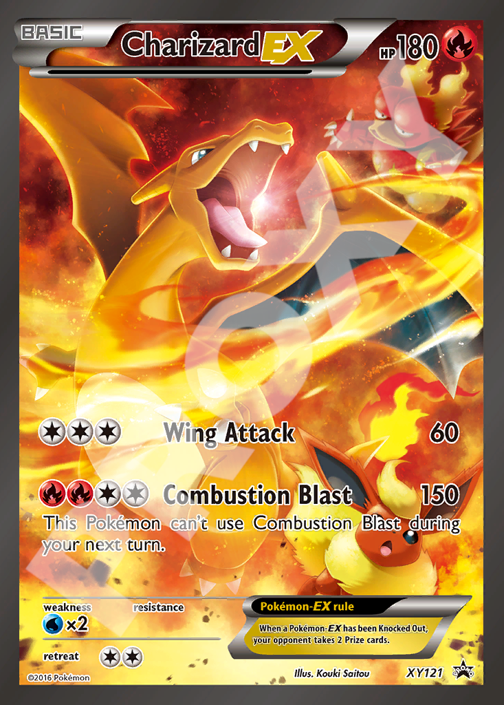 Charizard EX XY121 – Promos | The Proxy Lab