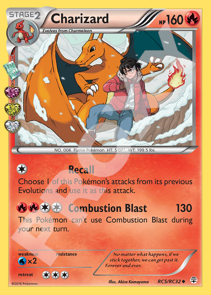 Charizard RC5 – Generations | The Proxy Lab
