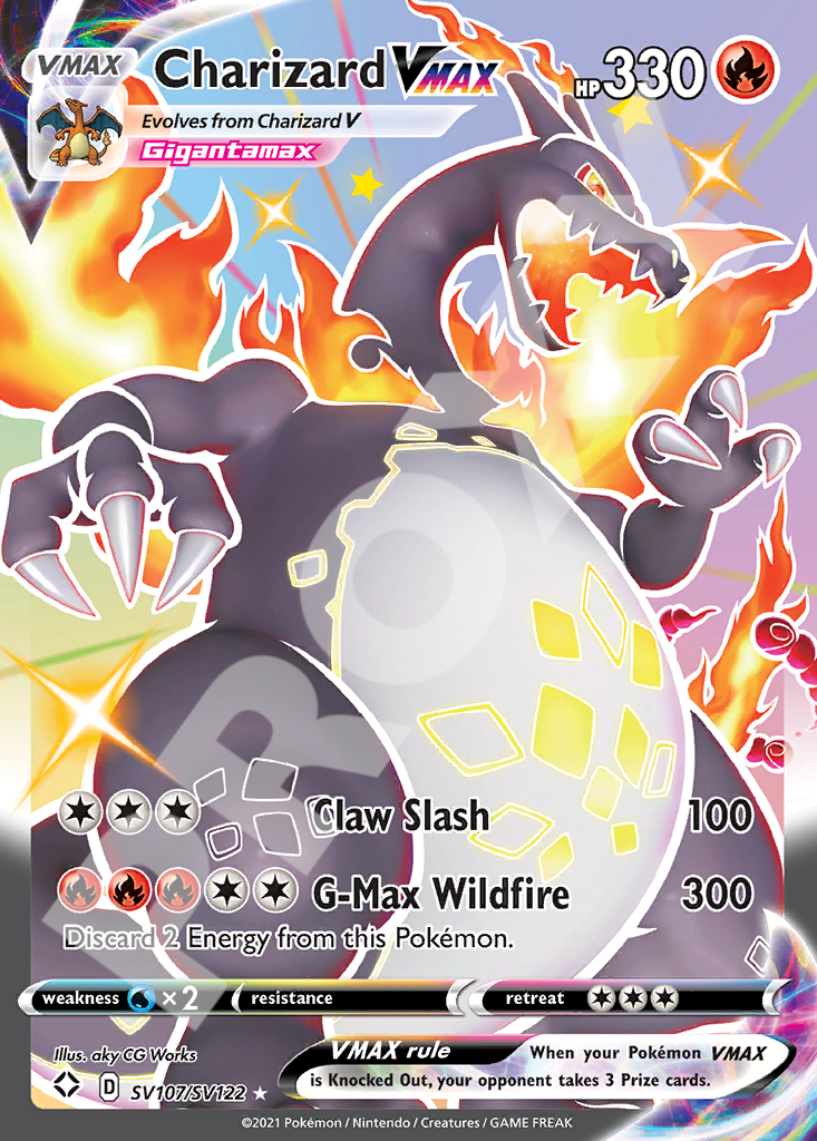 Charizard VMAX 007 – Shining Fates | The Proxy Lab