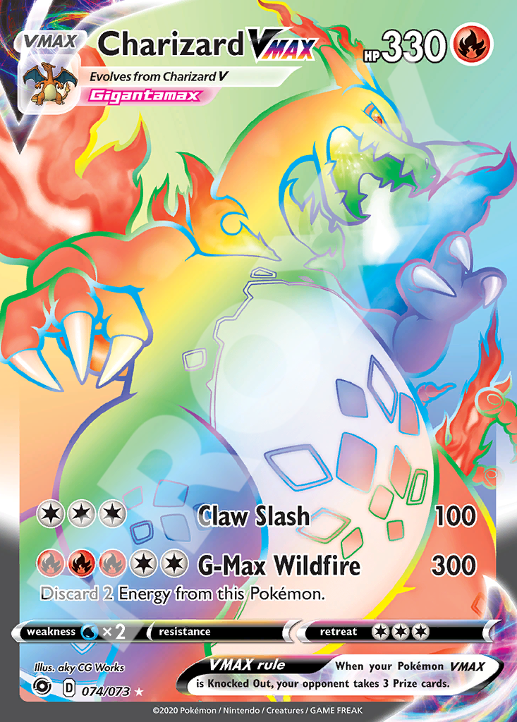 Charizard VMAX 074 – Champion's Path | The Proxy Lab