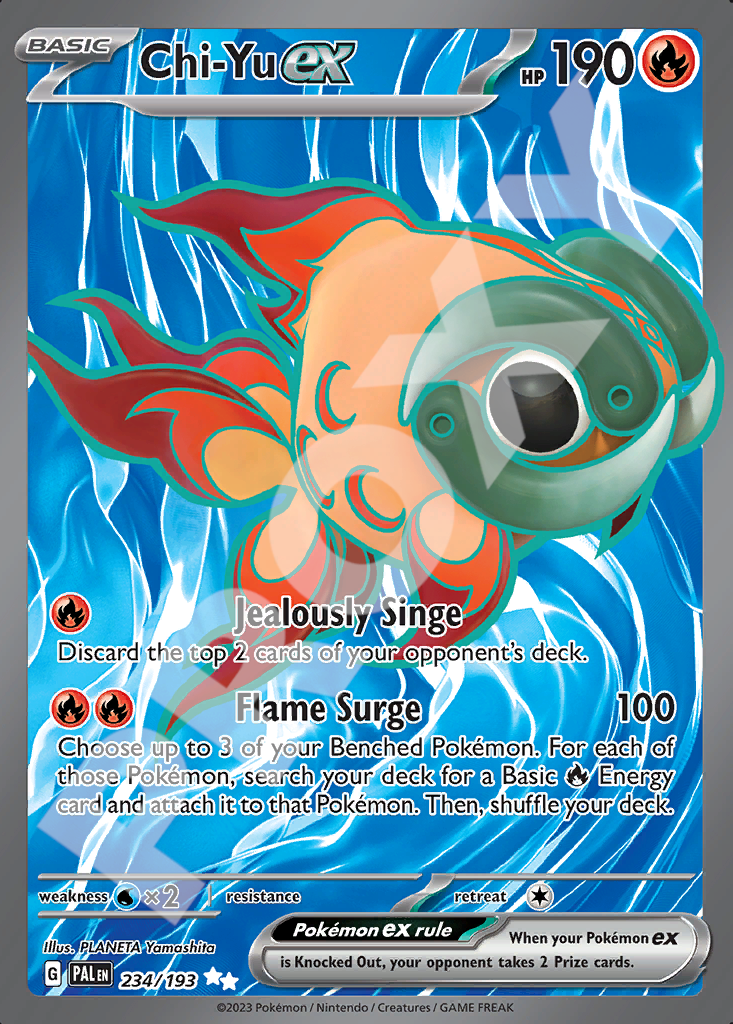 Chi-Yu EX 234 – Paldea Evolved | The Proxy Lab