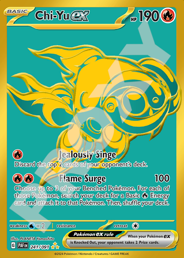 Chi-Yu EX 241 – Paldean Fates | The Proxy Lab