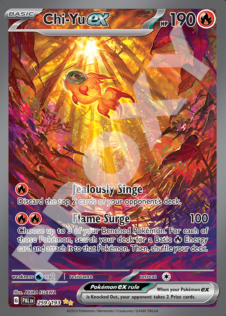 Chi-Yu EX 259 – Paldea Evolved | The Proxy Lab
