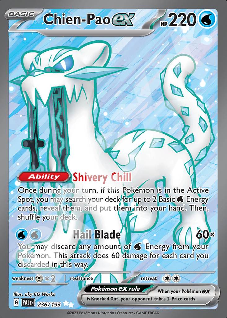 Chien-Pao EX 236 – Paldea Evolved | The Proxy Lab